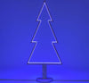 Abete triangolare luminoso con led multicolor e base in legno decorazione natalizia Casa e cucina/Decorazioni per interni/Addobbi e decorazioni per ricorrenze/Decorazioni natalizie/Alberi di natale artificiali MagiediNatale.it - Altamura, Commerciovirtuoso.it