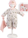 Abiti-per-Bebe'-tutina-a-fiori-40cm-Llorens