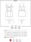 Abitino Rosso Con Mutandine Sexy Completo Erotico Obsessive Chemise & Thong S/M Salute e cura della persona/Erotismo e contraccezione/Abbigliamento erotico/Donna/Abiti Kondorama - Martinsicuro, Commerciovirtuoso.it