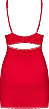 Abitino Sexy Erotico Lingerie Obsessive Jolierose Chemise & Thong Red S/m Salute e cura della persona/Erotismo e contraccezione/Abbigliamento erotico in pelle e latex/Donna/Abiti Kondorama - Martinsicuro, Commerciovirtuoso.it