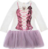 Abito Bambina Punto Milano Monnalisa con gonna in tulle Moda/Bambine e ragazze/Abbigliamento/Completi e coordinati/Completi due pezzi con gonna Scontolo.net - Potenza, Commerciovirtuoso.it