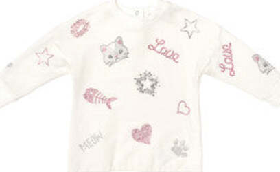 Abito bimba KITTENS Monnalisa Bebè Moda/Prima infanzia/Abbigliamento/Bambino 0-24/Tutine e body/Pagliaccetti Scontolo.net - Potenza, Commerciovirtuoso.it