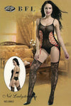 Abito-Sexy-Body-Con-Reggicalze-Lingerie-Intimo-Donna-Hot-Nero-Taglia-Unica-8863
