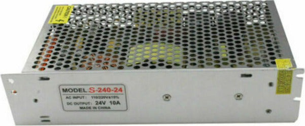 Ac 220v Dc 24v Alimentatore 10A 240W Stabilizzato Switching Trimmer Commercio Industria e Scienza/Impianti elettrici/Cablaggio e collegamenti/Alimentazione elettrica industriale Zencoccostore - Formia, Commerciovirtuoso.it