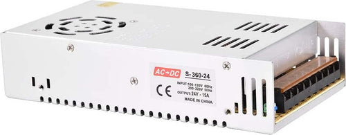 Ac 220v Dc 24v Alimentatore 15A 360W Stabilizzato Switching Trimmer Commercio Industria e Scienza/Impianti elettrici/Cablaggio e collegamenti/Alimentazione elettrica industriale Zencoccostore - Formia, Commerciovirtuoso.it