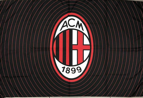 Ac Milan Bandiera Ufficiale Con Ologramma Del Club 100x150 Cm Da Appendere Al Balcone, Da Portare Allo Stadio O Da Tenere in Camera Sport e tempo libero/Fan Shop/Calcio/Bandiere e gagliardetti Il Distintivo - Pesaro, Commerciovirtuoso.it