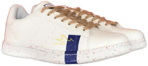 ACBC Sneaker uomo BIOMILAN bianca con dettaglio blu