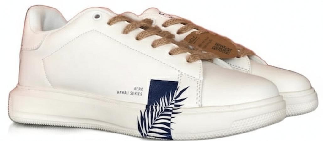 ACBC Sneaker uomo EASY GREEN bianca e blu