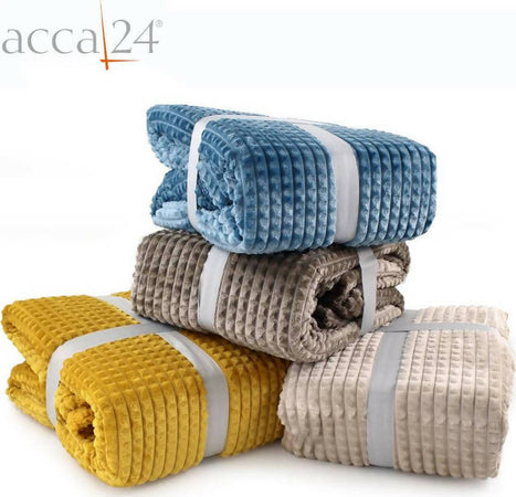 Acca24 Plaid Coperta Bormio In Morbido E Caldo Tessuto Flannel Jaquard Piu Sherpa Casa e cucina/Tessili per la casa/Biancheria da letto/Coperte e trapunte/Plaid Puleo Casa - Palermo, Commerciovirtuoso.it