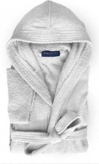 Accappatoio 100% Cotone Con Cappuccio Caleffi Asciugamano Doccia Tasche Cappuccio in Spugna Di Puro Cotone Idrofilo Accappatoio Unisex Moda/Donna/Abbigliamento/Abbigliamento da notte lingerie e intimo/Pigiami e camicie da notte/Accappatoi e vestaglie La Bottega del Risparmio - Bari, Commerciovirtuoso.it