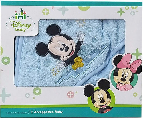 Accappatoio-Baby-a-Triangolo-in-Spugna-Disney-Topolino