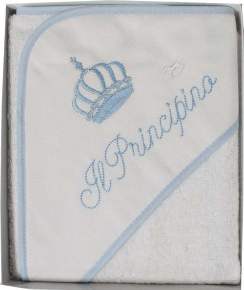 Accappatoio-Baby-Triangolo-in-Spugna-Il-Principino