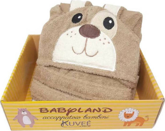 Accappatoio Babyland Kuvee Bimbo Bimba Fantasie Animaletti In Pura Spugna Di Cotone Moda/Bambini e ragazzi/Abbigliamento/Pigiami e vestaglie/Accappatoi e vestaglie Puleo Casa - Palermo, Commerciovirtuoso.it