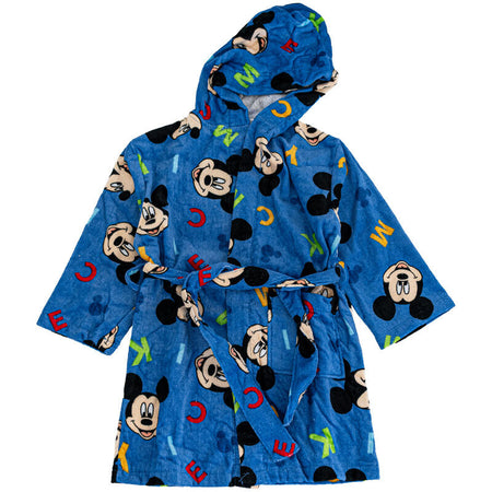 Accappatoio bimbo in spugna cotone disney dis.mickey mouse art 9626060tp01
