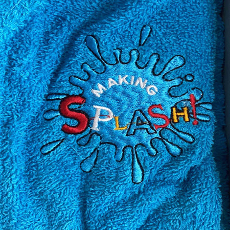 Accappatoio-Bimbo/a-in-Spugna-Pakito-Splash