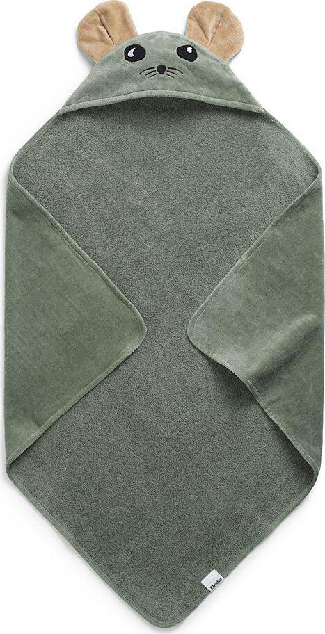 Accappatoio con Cappuccio Elodie Details Hazy Jade Max Prima infanzia/Igiene e benessere/Bagnetto/Asciugamani da bagno e con cappuccio La Casa Del Bebè - Napoli, Commerciovirtuoso.it