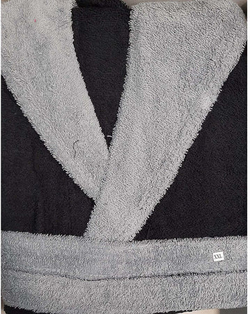 Accappatoio con Cappuccio Hessense Bicolore.