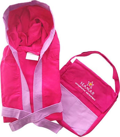 Accappatoio In Microfibra Uomo Donna Con Cappuccio E Sacchetto Contenitore Moda/Uomo/Abbigliamento/Pigiami e abbigliamento da notte/Accappatoi La Bottega del Risparmio - Bari, Commerciovirtuoso.it
