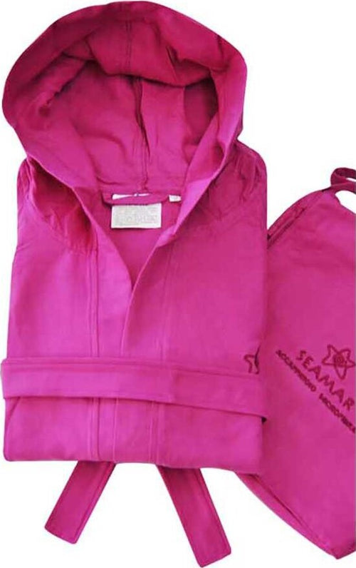 Accappatoio In Microfibra Uomo Donna Con Cappuccio E Sacchetto Contenitore Moda/Uomo/Abbigliamento/Pigiami e abbigliamento da notte/Accappatoi La Bottega del Risparmio - Bari, Commerciovirtuoso.it