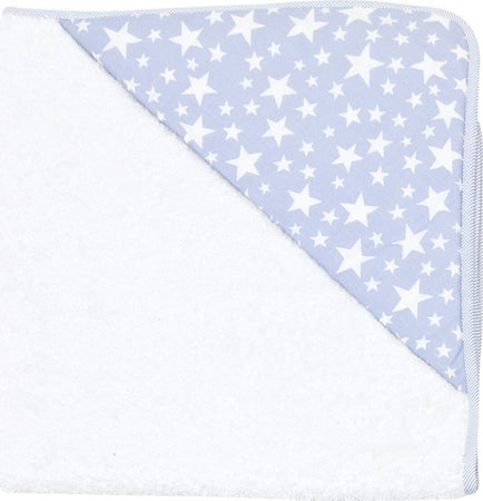 Accappatoio Neonato 80X80X1 Cm Star Azzurro Prima infanzia/Igiene e benessere/Bagnetto/Asciugamani da bagno e con cappuccio La Casa Del Bebè - Napoli, Commerciovirtuoso.it