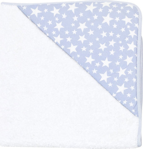 Accappatoio Neonato 80X80X1 Cm Star Azzurro Prima infanzia/Igiene e benessere/Bagnetto/Asciugamani da bagno e con cappuccio La Casa Del Bebè - Napoli, Commerciovirtuoso.it