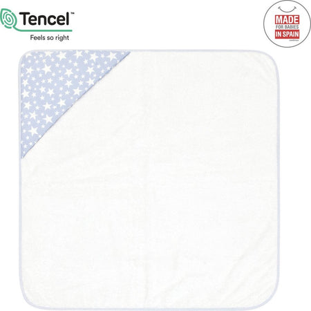 Accappatoio Neonato 80X80X1 Cm Star Azzurro Prima infanzia/Igiene e benessere/Bagnetto/Asciugamani da bagno e con cappuccio La Casa Del Bebè - Napoli, Commerciovirtuoso.it