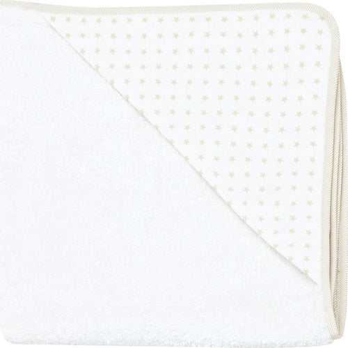 Accappatoio Neonato 80X80X1 Cm Star Beige Prima infanzia/Igiene e benessere/Bagnetto/Asciugamani da bagno e con cappuccio La Casa Del Bebè - Napoli, Commerciovirtuoso.it
