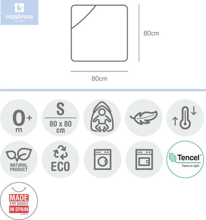 Accappatoio Neonato 80X80X1 Cm Star Grigio Prima infanzia/Igiene e benessere/Bagnetto/Asciugamani da bagno e con cappuccio La Casa Del Bebè - Napoli, Commerciovirtuoso.it