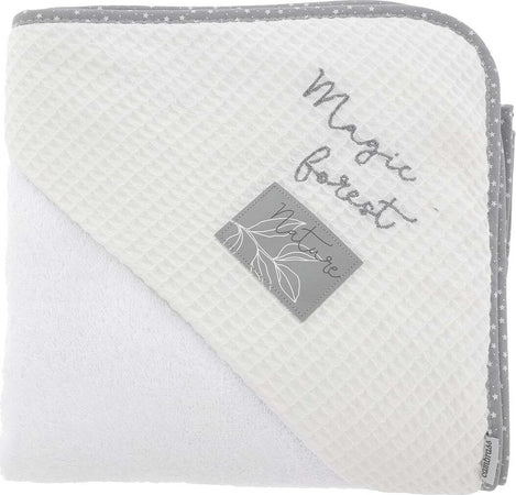 Accappatoio Neonato  Forest Grigio Prima infanzia/Igiene e benessere/Bagnetto/Asciugamani da bagno e con cappuccio La Casa Del Bebè - Napoli, Commerciovirtuoso.it