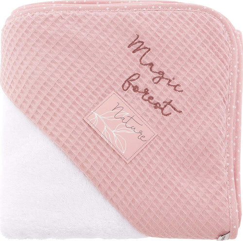 Accappatoio Neonato  Forest Rosa Prima infanzia/Igiene e benessere/Bagnetto/Asciugamani da bagno e con cappuccio La Casa Del Bebè - Napoli, Commerciovirtuoso.it