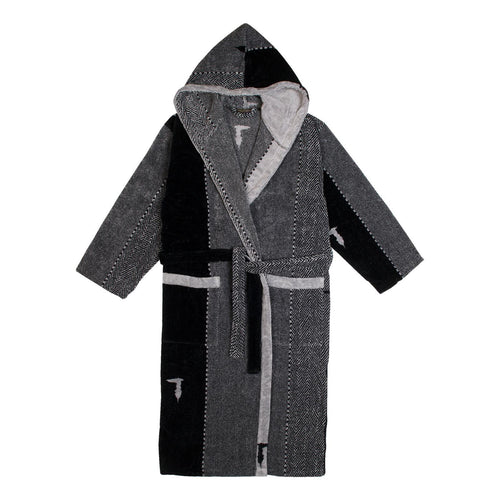 Accappatoio New Tweed XXL Trussardi Grigio Cotone