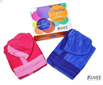 Accappatoio Spugna Baby con Cappuccio Kuveè