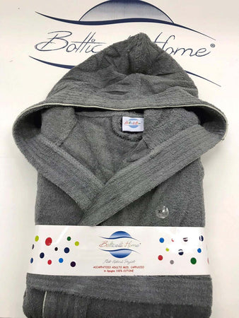 Accappatoio-Unisex-con-Cappuccio-Botticelli-Home-in-Spugna-di-Puro-Cotone-Progress