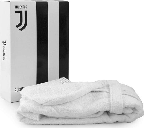 Accappatoio-Uomo-F.C.-Juventus-Ufficiale-in-Puro-cotone