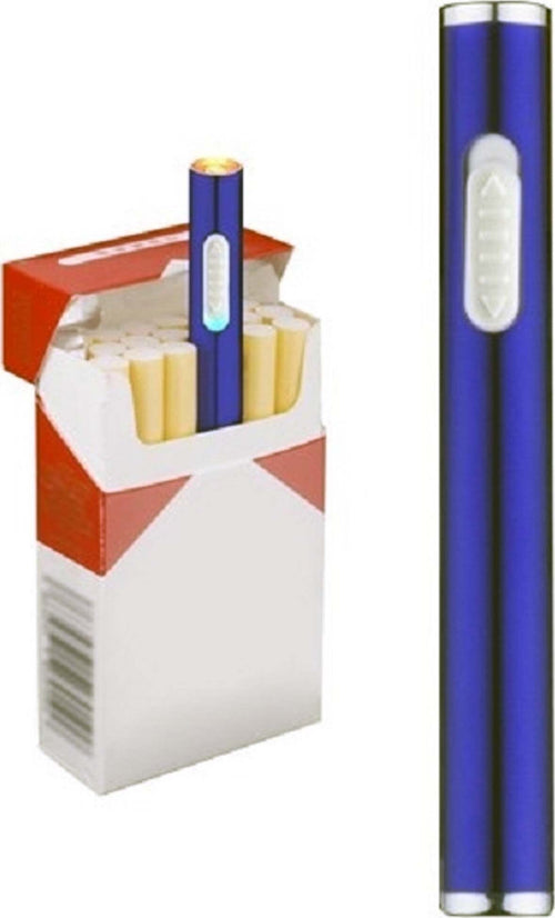 Accendino Ricaricabile Slim Compatto Antivento Usb Senza Fiamma No Gas Sigaretta Casa e cucina/Decorazioni per interni/Candele e portacandele/Accessori per candele/Accendini Trade Shop italia - Napoli, Commerciovirtuoso.it