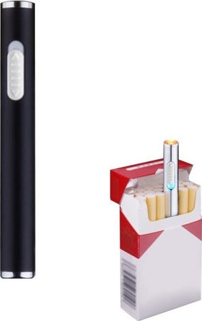 Accendino Ricaricabile Slim Compatto Antivento Usb Senza Fiamma No Gas Sigaretta Casa e cucina/Decorazioni per interni/Candele e portacandele/Accessori per candele/Accendini Trade Shop italia - Napoli, Commerciovirtuoso.it
