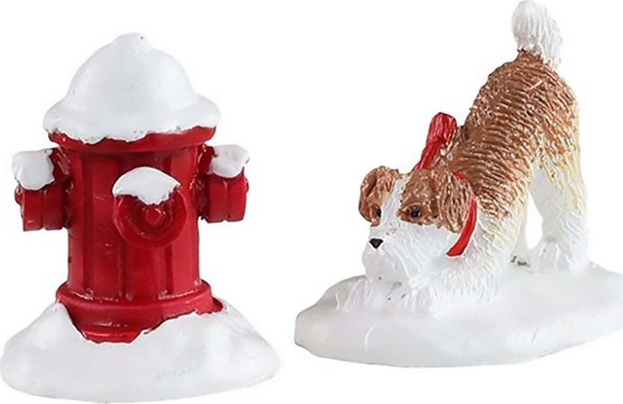 Accessori per villaggio di Natale in poliresina, con idranti, cagnolini e cassette postali Casa e cucina/Decorazioni per interni/Addobbi e decorazioni per ricorrenze/Decorazioni natalizie/Oggettistica MagiediNatale.it - Altamura, Commerciovirtuoso.it