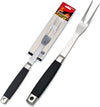 Accessori professionali per barbecue in acciaio Inox con manici isolanti