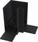 Accessorio-Binario-Con-Spessore-8Cm-Angolare-Moderno-Alluminio-Nero
