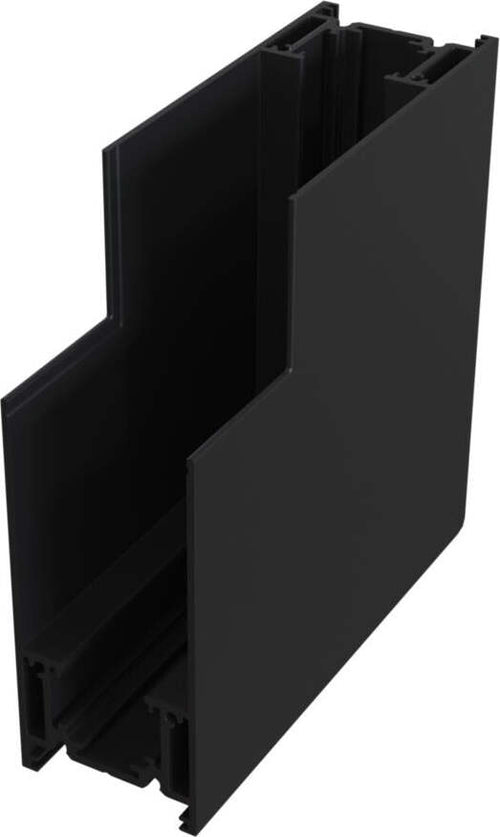 Accessorio-Binario-Con-Spessore-8Cm-Spigolo-Moderno-Alluminio-Nero