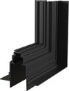 Accessorio-Binario-Da-Incasso-Con-Spessore-8,5Cm-Angolo-Basso-Alluminio-Nero