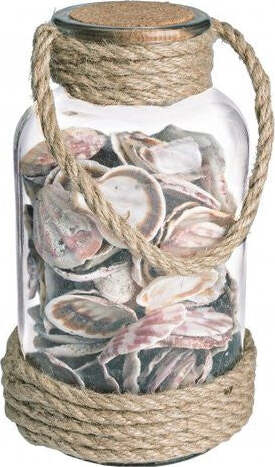 Accessorio-decorativo-Yes-Everyday-0209569-Bottiglia-con-Conchiglie
