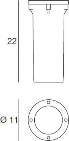 Accessorio-Linea-Light-group-OH-FL65-E27-14930-controcassa-esterno