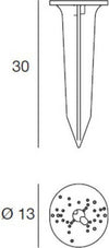 Accessorio-Linea-Light-Group-OH-MARS-14931-picchetto-fissaggio-terra-mobile-esterno