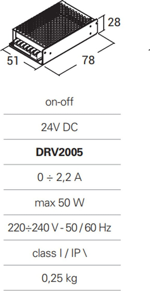 Accessorio-Pan-International-NIP-DRV2005-driver-tensione-costante