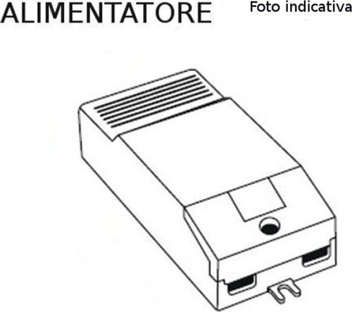 Accessorio-Toscot-AC1235-SQUARE-OVAL-12W-500mA-IP65-alimentatore-driver