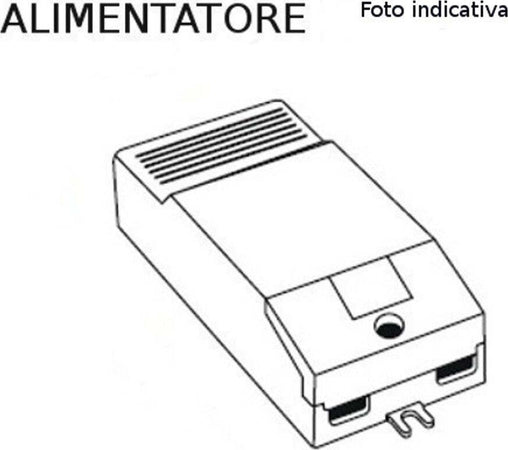 Accessorio-Toscot-AC1235-SQUARE-OVAL-12W-500mA-IP65-alimentatore-driver