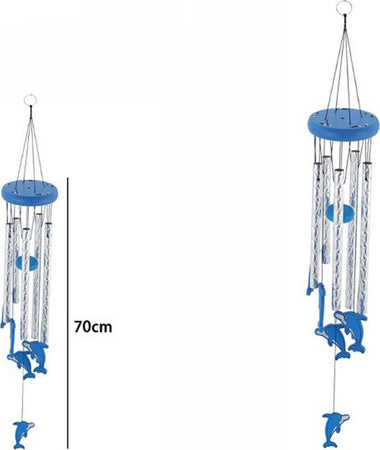 Acchiappasogni Decorazione Chakra Delfini Campanelli Vento Eolici Luminosi 70cm Casa e cucina/Decorazioni per interni/Decorazioni cameretta bambini/Giostrine acchiappasogni Trade Shop italia - Napoli, Commerciovirtuoso.it