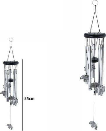 Acchiappasogni Decorazione Chakra Elefanti Campanelli Vento Eolici Argento 70cm Casa e cucina/Decorazioni per interni/Accessori decorativi/Giostrine da soffitto Trade Shop italia - Napoli, Commerciovirtuoso.it