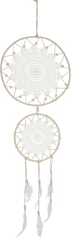 Acchiappasogni Macramè Boho Chic Scacciasogni Per Camera Da Letto H 100 Cm Casa e cucina/Decorazioni per interni/Accessori decorativi/Giostrine da soffitto La Zappa - Altamura, Commerciovirtuoso.it